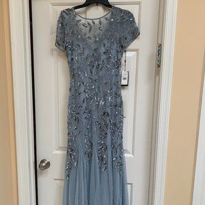 Blue Gown by Adrianna Papell